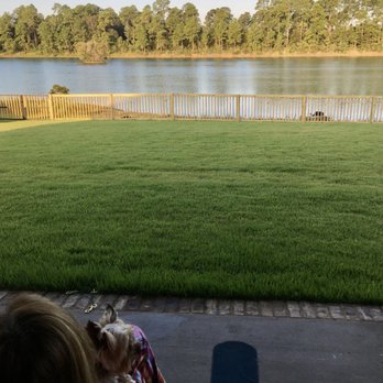 SouthernScapes - Balusters along the lake side, great view - Landscaping Near Me - Biloxi, Mississippi SouthernScapes - Balusters along the lake side, great view - Landscaping Near Me - Biloxi, Mississippi