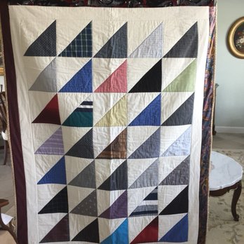 Mary's Alterations - Memory quilt made from your loved ones clothes - Sewing & Alterations Near Me - Venice, Florida