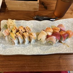 Rainbow Roll Crab Lover Roll Rainbow Roll Crab Lover Roll