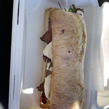 Sam's General Store - Roast beef mozzarella sandwich - Coffee & Tea Near Me - Calistoga, California Sam's General Store - Roast beef mozzarella sandwich - Coffee & Tea Near Me - Calistoga, California
