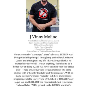 Universal Fitness - Trainer Vinny Molino of No Bull Training! - Trainers Near Me - Chesapeake, Virginia Universal Fitness - Trainer Vinny Molino of No Bull Training! - Trainers Near Me - Chesapeake, Virginia