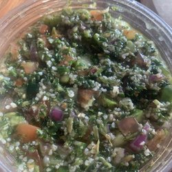 Falafel House - This was the tabouli, it was sitting in a thick sauce.