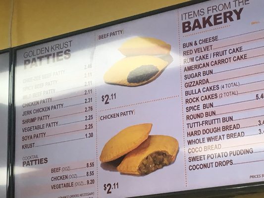 Menu photo 2 Golden Krust Caribbean Restaurant Newark, NJ