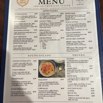 AJ's Diner & Bar - Menu - Indian Near Me - Martinsburg, West Virginia AJ's Diner & Bar - Menu - Indian Near Me - Martinsburg, West Virginia