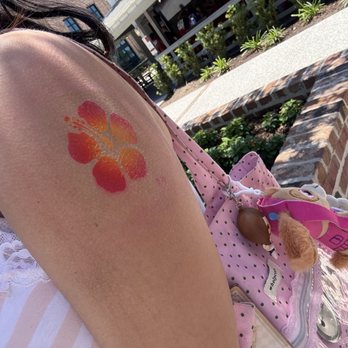 Broadway At The Beach - Airbrush tattoo i got!! - Shopping Centers Near Me - Myrtle Beach, South Carolina