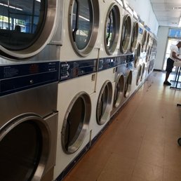 Lots of washers and dryers. Lots of washers and dryers.