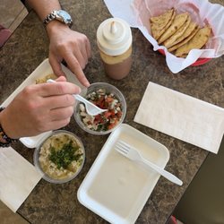 Pasha Middle East Cafe - Tabouleh and Babaganoush