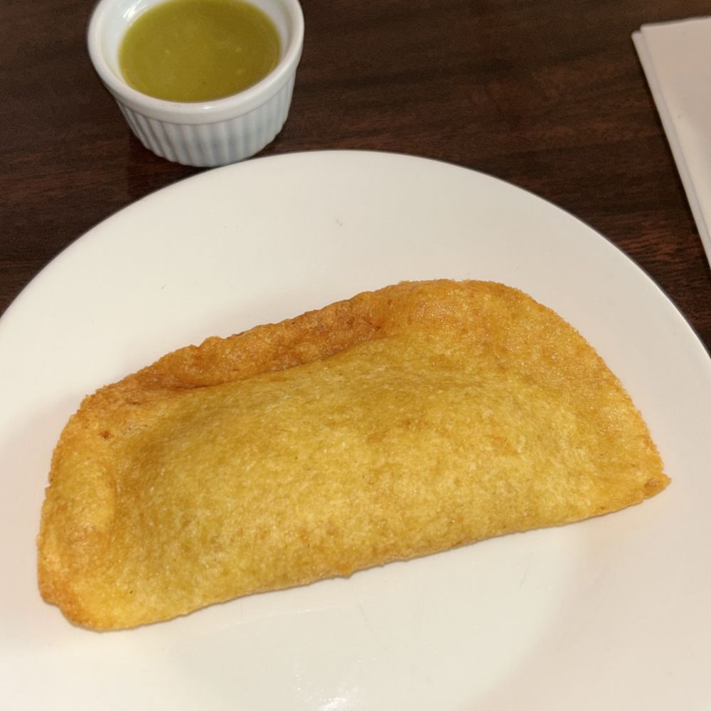 Sol Cafe - Chicken yucca empanada - Latin American Near Me - Torrington, Connecticut Sol Cafe - Chicken yucca empanada - Latin American Near Me - Torrington, Connecticut