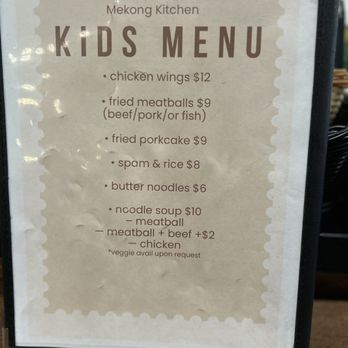 Mekong Kitchen - Kids Menu July - 2026 - Laotian Near Me - Alameda, California Mekong Kitchen - Kids Menu July - 2026 - Laotian Near Me - Alameda, California