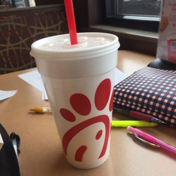 Chick-fil-A - Homework at the table - Fast Food Near Me - Clarksville, Indiana