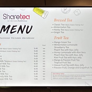Sharetea - Menu - Coffee & Tea Near Me - Sandy Springs, Georgia Sharetea - Menu - Coffee & Tea Near Me - Sandy Springs, Georgia