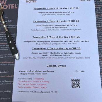 Restaurant East West Hotel - Special Menu - Swiss Food Near Me - Basel, BS Restaurant East West Hotel - Special Menu - Swiss Food Near Me - Basel, BS