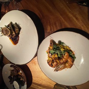 El Five - Cod and prawns - Tapas/Small Plates Near Me - Denver, Colorado El Five - Cod and prawns - Tapas/Small Plates Near Me - Denver, Colorado
