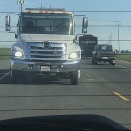 A buttwipe driver with no respect