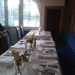 Wirtshaus An Der Rehwiese - Tafel im oberen Stockwerk