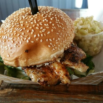 Big Ray's Fish Camp - Blackened Grouper Sandwich. Deliciousness! - Seafood Near Me - Tampa, Florida Big Ray's Fish Camp - Blackened Grouper Sandwich. Deliciousness! - Seafood Near Me - Tampa, Florida