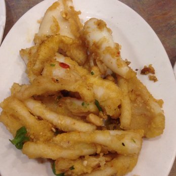 Congee Noodle King - fried calamari... batter fell off quickly, no crunch, completely drenched in oil... - Chinese Near Me - Vancouver, British Columbia Congee Noodle King - fried calamari... batter fell off quickly, no crunch, completely drenched in oil... - Chinese Near Me - Vancouver, British Columbia