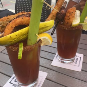 Hambrgr - best drink on the menu - you get to try all of their popular apps - Burgers Near Me - Hamilton, Ontario