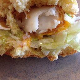 North Atlantic cod sandwich