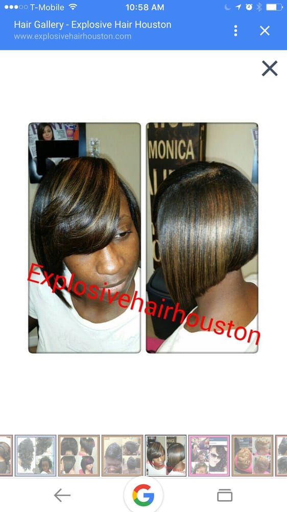 Explosive Hair Houston Logo