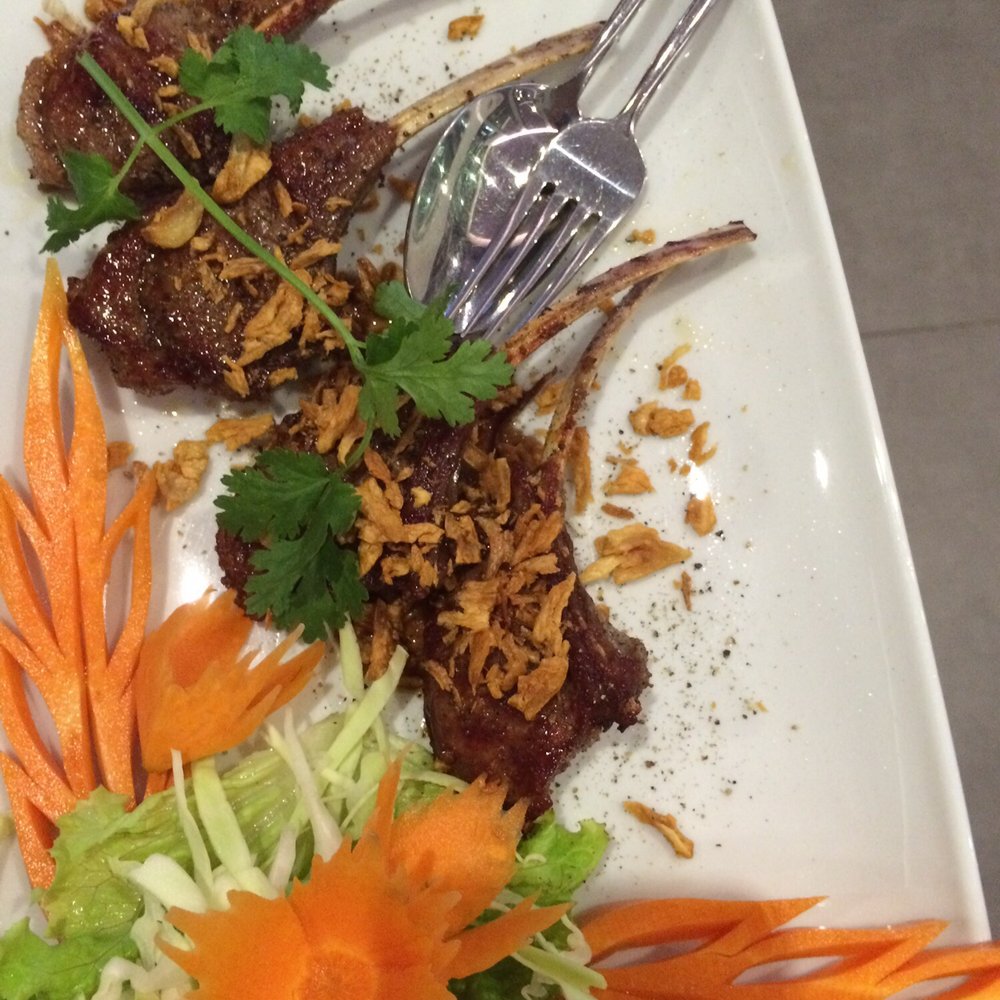 Thai Bistro - Rack of lamb... Delicious! - Thai Near Me - Almancil, 08