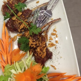 Thai Bistro - Rack of lamb... Delicious! - Thai Near Me - Almancil, 08