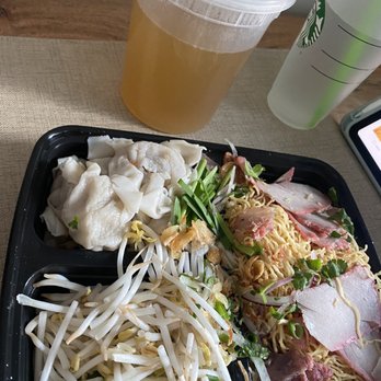 Quang Restaurant - 508. MI HOANH pork and shrimp wonton + roast pork egg noodle - Vietnamese Near Me - Minneapolis, Minnesota