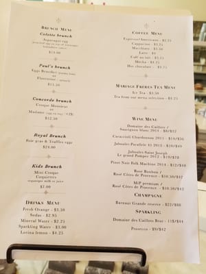 Menu photo 6 Mademoiselle Colette Menlo Park, CA Menu photo 6 Mademoiselle Colette Menlo Park, CA