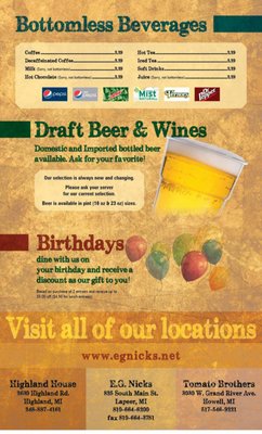 E.G. Nicks Grill & Tavern by null