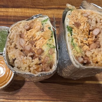 Que Rico - Chicken tinga super burrito - Desserts Near Me - Boulder, Colorado