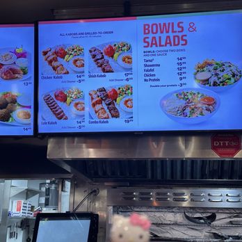 Zankou Chicken - Menu board as of Nov 2024 - Mediterranean Near Me - North Hollywood, California Zankou Chicken - Menu board as of Nov 2024 - Mediterranean Near Me - North Hollywood, California
