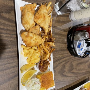 Longshots Pearson Smokehouse - Fried perch plate. - Bars Near Me - Pearson, Wisconsin