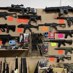Sigma Airsoft - We carry a selection of new and used AEG and spring airsoft rifles.