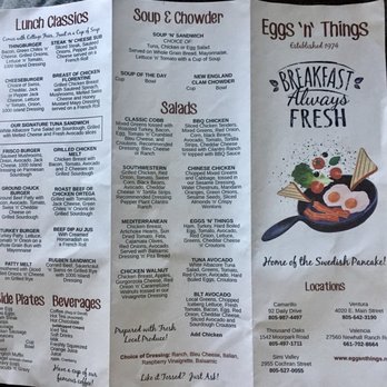 Eggs N Things - Breakfast & Brunch Near Me - Valencia, California Eggs N Things - Breakfast & Brunch Near Me - Valencia, California