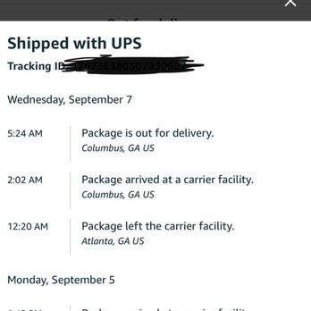 UPS Customer Service - Amazon also being notified that my package was loaded onto a truck and out for delivery - Shipping Centers Near Me UPS Customer Service - Amazon also being notified that my package was loaded onto a truck and out for delivery - Shipping Centers Near Me