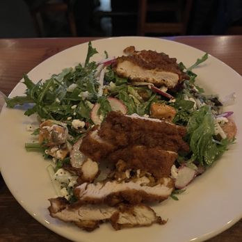 The Eagle Charlotte - Winter salad w/ fried chicken - Southern Near Me - Charlotte, North Carolina The Eagle Charlotte - Winter salad w/ fried chicken - Southern Near Me - Charlotte, North Carolina
