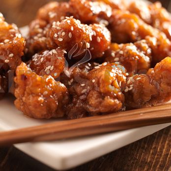 King's Asian Chef - a plate of chicken with sesame seeds - Chinese Near Me - Springfield, Missouri King's Asian Chef - a plate of chicken with sesame seeds - Chinese Near Me - Springfield, Missouri