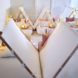Dreamee Slumber Parties - Boho Vibes Tent Birthday Slumber Party