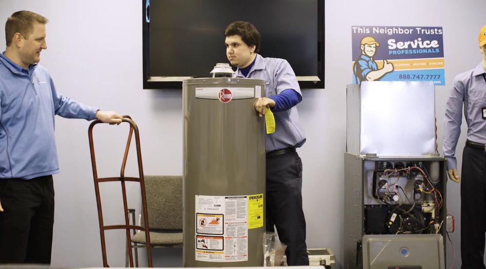 Slide of Service Professionals