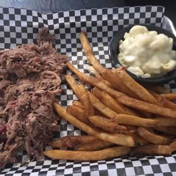 Sons of Smoke - Pulled pork with fries and Mac and cheese. - Barbeque Near Me - Loudon, Tennessee Sons of Smoke - Pulled pork with fries and Mac and cheese. - Barbeque Near Me - Loudon, Tennessee