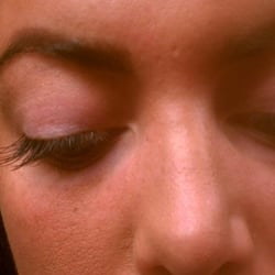 tHAIRapy Salon - Semi-Permanent Mink eyelash extensions.