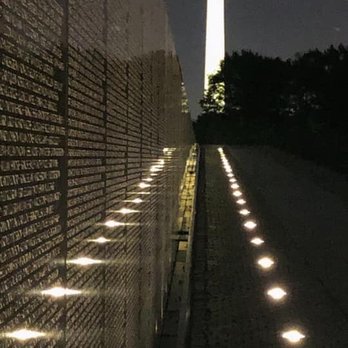 BiPartisan Tour Company - Viet Nam Memorial with Washington Monument in the background. - Scooter Tours Near Me BiPartisan Tour Company - Viet Nam Memorial with Washington Monument in the background. - Scooter Tours Near Me