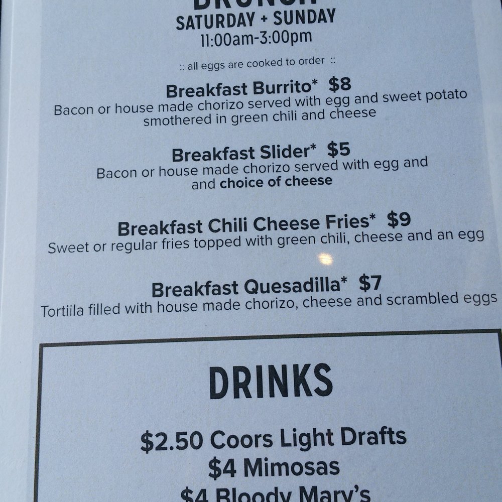 Will Call - Brunch Menu - Bars Near Me - Denver, Colorado Will Call - Brunch Menu - Bars Near Me - Denver, Colorado