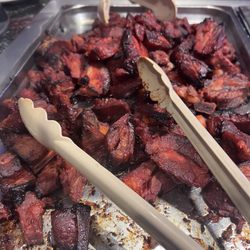 Hong Kong Buffet - Every piece of meat was so dry and hard from sitting over heat lamp .