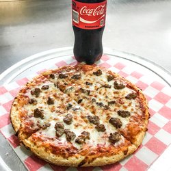 Lorenzo's Pizza - $6 Lunch Combe: 1 Topping Personal Pizza and Pop