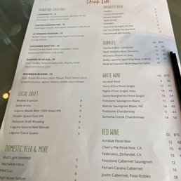 The drink menu Forgot to take a pic of the garden to glass but that's the strawberry drink - one of their most popular The drink menu Forgot to take a pic of the garden to glass but that's the strawberry drink - one of their most popular