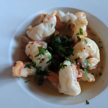 Roost - This was the garlic shrimp, very good. - American Near Me - Buffalo, New York