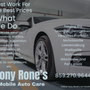 Photo of Tony Rone's Mobile Auto Care