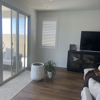 Purrfect Shutters - Living area - Shades & Blinds Near Me Purrfect Shutters - Living area - Shades & Blinds Near Me