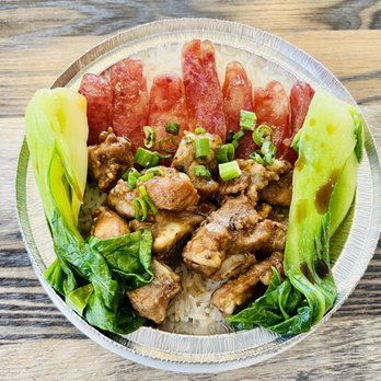 Bao Kee Cafe - R4. Signature Pork Ribs and Sausage over Rice - Cantonese Near Me - South El Monte, California Bao Kee Cafe - R4. Signature Pork Ribs and Sausage over Rice - Cantonese Near Me - South El Monte, California